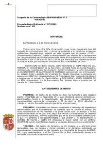 Juzgado de lo Contencioso-Administrativo nº 1 Valladolid