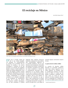 El reciclaje en México - revista de comercio exterior