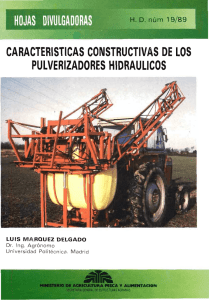CARACTERISTICAS CONSTRUCTIVAS DE LOS