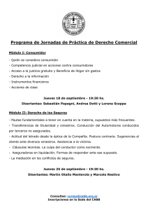Programa de Jornadas de Práctica de Derecho Comercial
