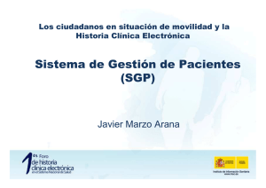 Sistema de Gestión de Pacientes (SGP)