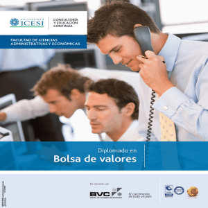 Bolsa de Valores - Universidad Icesi
