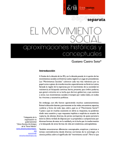 EL MOVIMIENTO SOCIAL - Entretextos