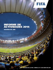 informe de actividades 2014