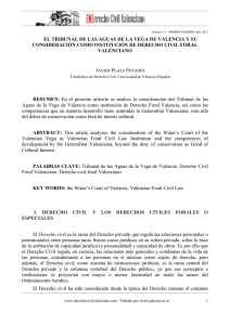 Artículo Javier Plaza - Revista Electrónica de Derecho Civil