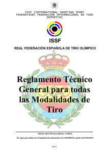 ReglamentoTécnico General 13 - Federación Galega de Tiro