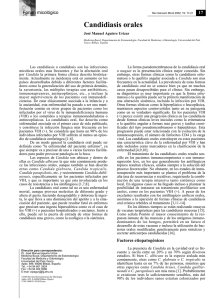 Candidiasis orales - Revista Iberoamericana de Micología