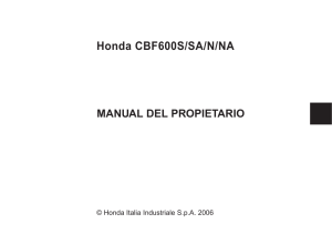 Honda CBF600S/SA/N/NA