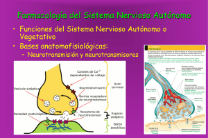 Farmacología del Sistema Nervioso Autónomo