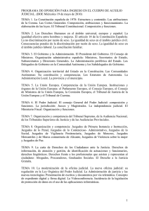 PROGRAMA AUXILIO JUDICIAL - La academia de oposiciones