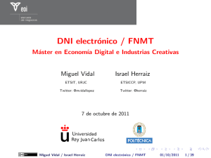 DNI electrónico / FNMT