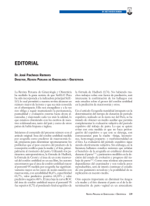 Revista Peruana de Ginecologia y Obstetricia
