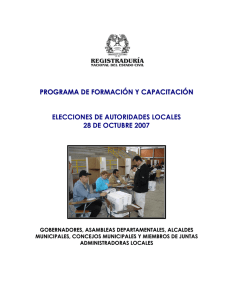 Cartilla Censo Electoral - Registraduría Nacional del Estado Civil