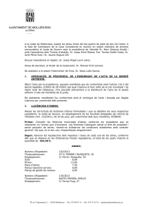 Acta 26/2013 - Ajuntament de Mollerussa