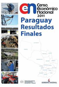 Paraguay Resultados Finales CEN 2011