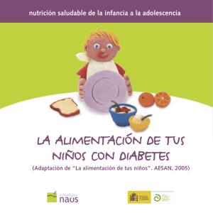 la alimentación de tus niños con diabetes