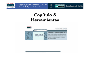 Capítulo 8 Herramientas - Escuela de Ingeniería Electrónica