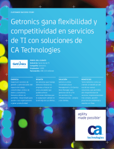 Getronics gana flexibilidad y competitividad en servicios