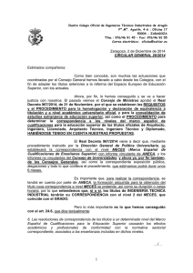 Circular sobre el Real Decreto 967-2014