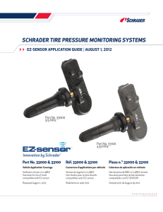 Schrader EZ-Sensor Application Guide
