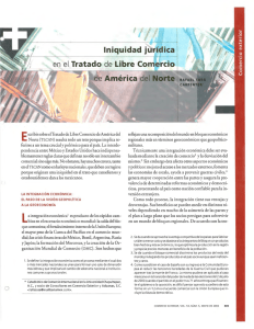 Iniquidad jurídica del TLCAN - revista de comercio exterior
