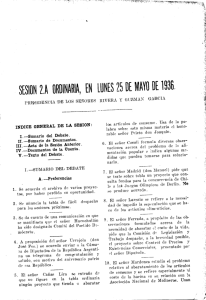 SESION 2.A ORDINARIA, EN lUNES 25 DE MAYO DE 1936.