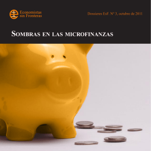sombras en las microfinanzas