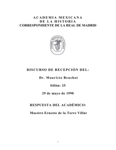 Mauricio Beuchot - Academia Méxicana de la Historia