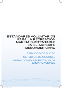 EstándarEs voluntarios para la rEcrEación marina sustEntablE En El