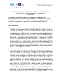 Reglamento + Formulario CICUAL IIByT 15-9-2015