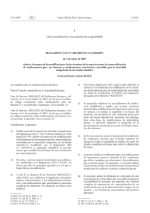 27.6.2003 ES L 159/1 Diario Oficial de la Unión Europea (Actos