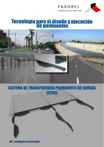 Tecnología para el diseño y ejecución de pavimentos