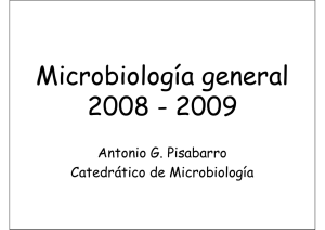 Microbiología general 2008 - 2009