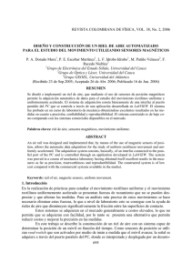 REVISTA COLOMBIANA DE FÍSICA, VOL. 38, No. 2, 2006 695