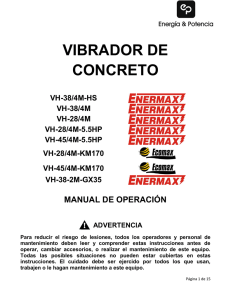 vibrador de concreto vh-38/4m-hs vh-38/4m vh-28/4m vh-28/4m