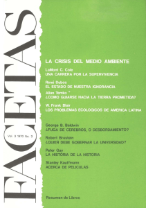 Facetas Núm. 3. Vol. 3, 1970 - Biblioteca Virtual Miguel de Cervantes