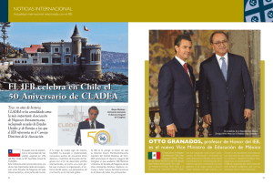 EL IEB celebra en Chile el 50 Aniversario de CLADEA EL IEB