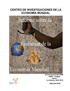 Informe sobre la Evolución de la Economía Mundial 2013