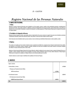 Registro Nacional de las Personas Naturales