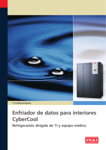 Enfriador de datos para interiores CyberCool