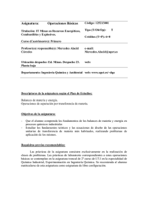 Operaciones Básicas - Universidad Politécnica de Cartagena
