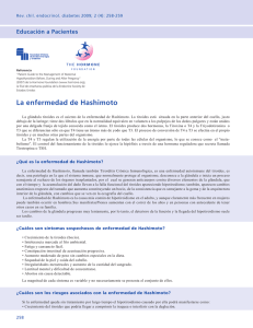 La enfermedad de Hashimoto - Revista Chilena de Endocrinología y