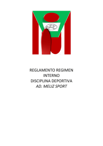 reglamento en pdf - Meliz Sport Club