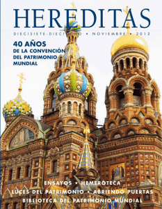 Convención - ICOMOS Open Archive: EPrints on Cultural Heritage