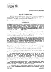Procedimiento Nº AP/00049/2014 RESOLUCIÓN: R/00707/2015 En