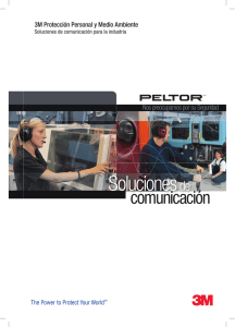 3M PELTOR Soluciones de comunicación