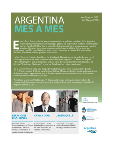 Mayo 2015 - Embajada de la República Argentina en los Estados