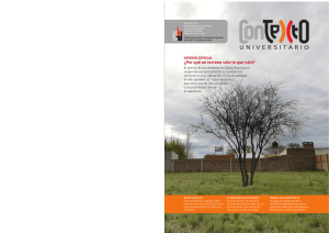 Contexto Universitario Nro 35. - Universidad Nacional de La Pampa