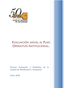 UPE -Página: evaluacion_ - Instituto Nacional de Aprendizaje