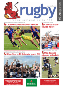 Boletín 35 - Federación Española de Rugby